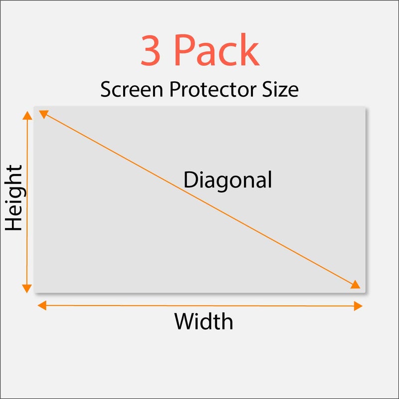 EZ-Pro Screen Protector Premium Anti Blue Light and Anti Glare Screen Protector (3 Pack) for 18.5 Inches Widescreen Desktop Monitor. Filter out Blue Light and relieve computer eye strain to help you sleep better - Image 4